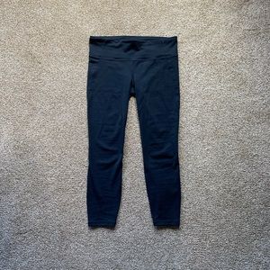 gapfit black ankle leggings